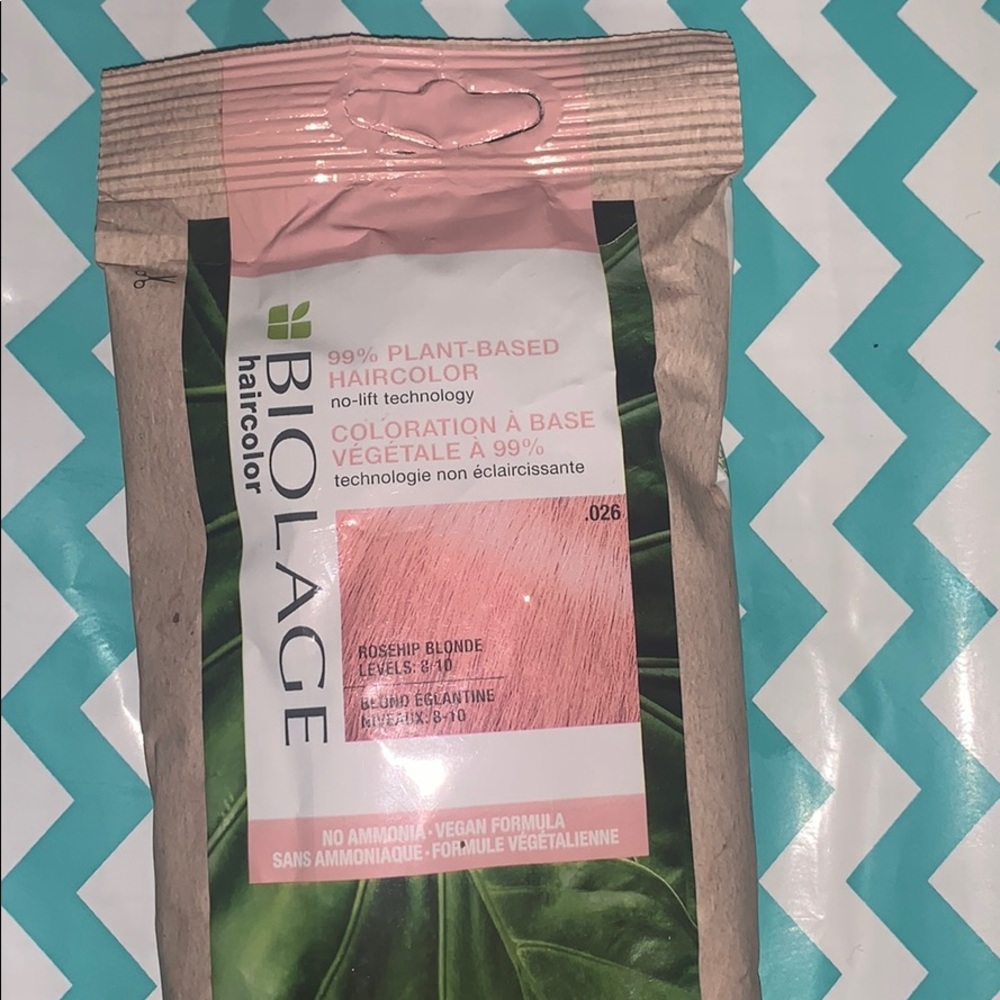Biolage mix with hot water